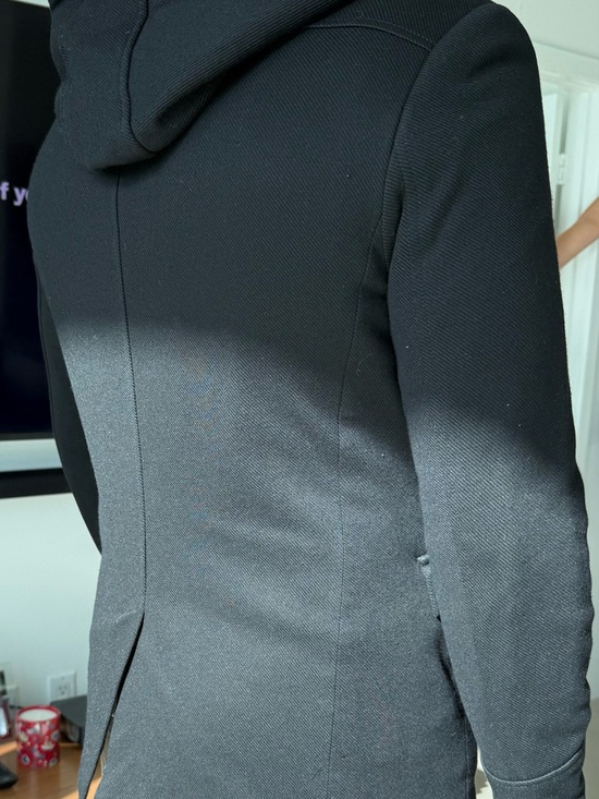 ZARA Man Black Hooded Jacket | Insulated Lined Coat | Size M - Picture 3 of 9